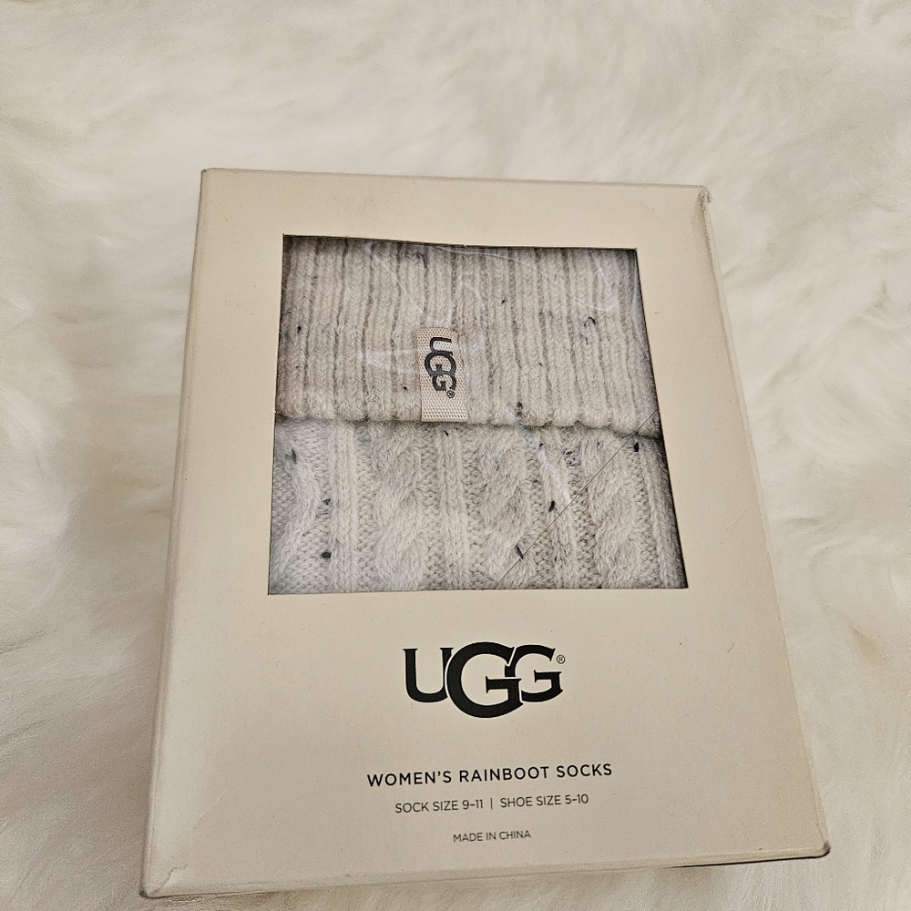 UGG WOMEN'S RAINBOOT SOCKS - Picture 2 of 14